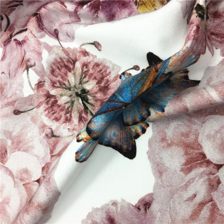 Заводской новый дизайн, высокое качество, цифровая печать, легкая льняная ткань, цена