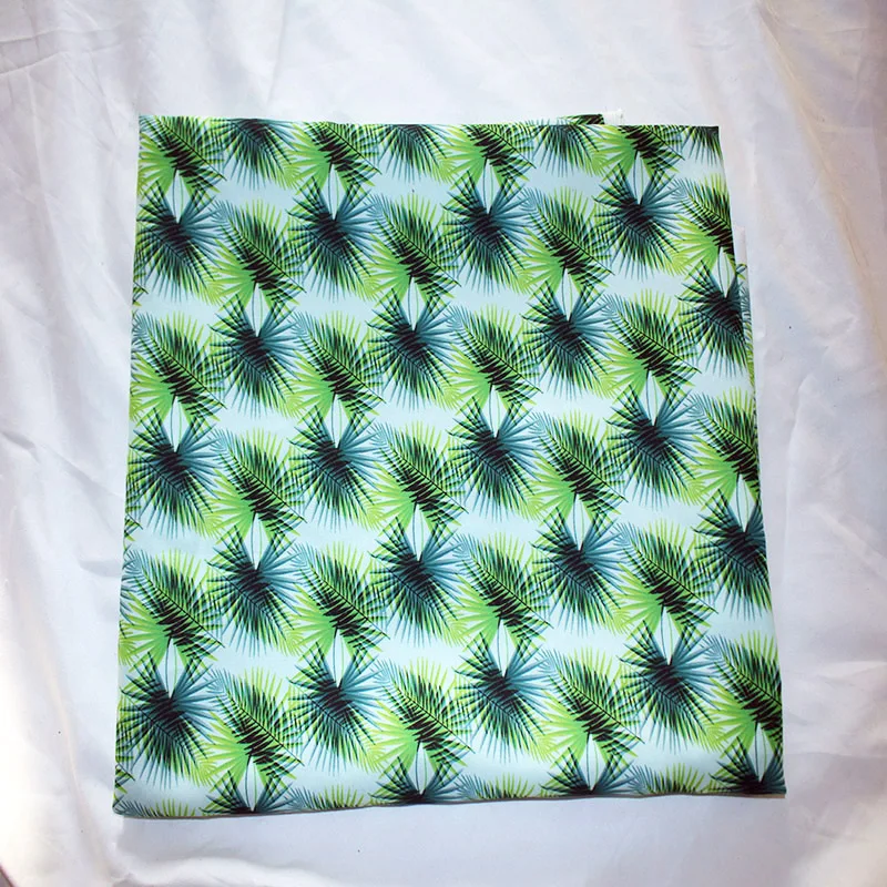 Hot Sale Printed 100% Polyester Microfiber Peach Skin Fabric For Garment