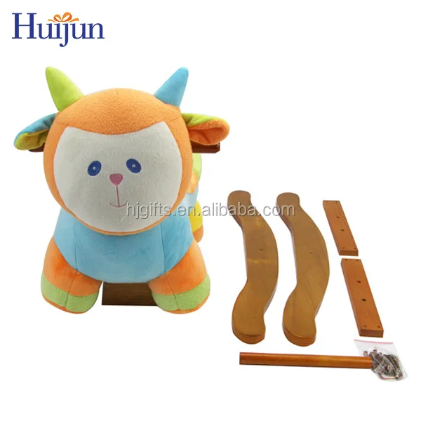 
Hight Quantity Children Stuffed Plush Rocking Horse ToyRockingSheep custom for kids 