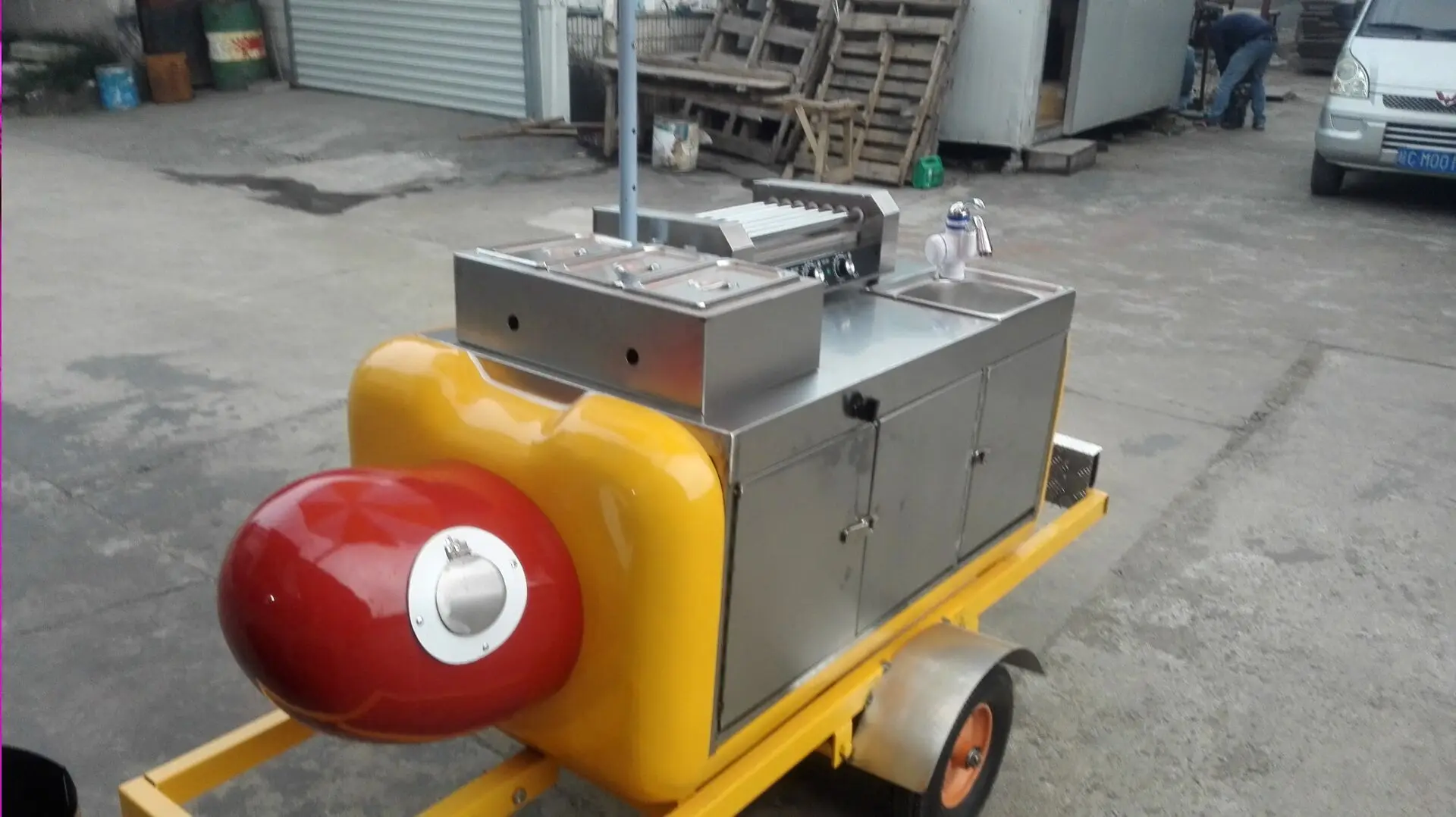 Hot Dog Cart/ Hot Dog Cart for Sale/ Outdoor Street Hot Dog Cart For Sale