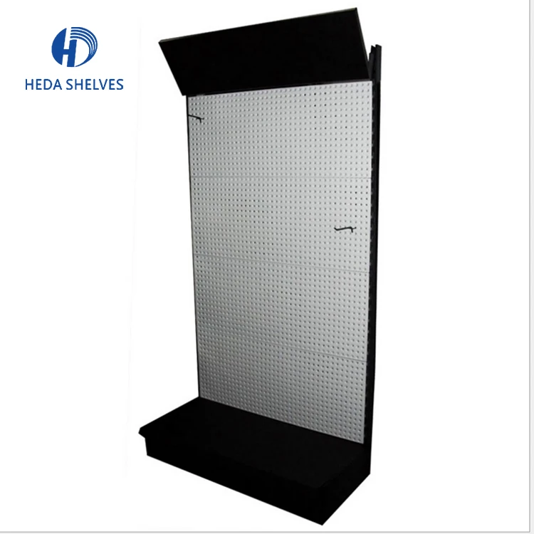 Floor Shop Fixture Peg Display Rack Accessory Hanging Auto Car Fixing Retail Tool Store Hardware Metal Pegboard Display Stand