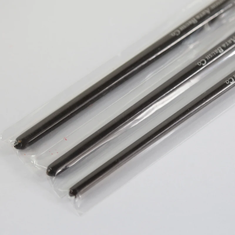 Hog Bristle Artist Paint Brush Set for Acrylic and Oil Painting