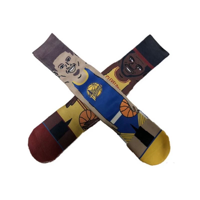 
Высококачественные Новые Модные сублимационные носки с 3d-цифровым принтом 