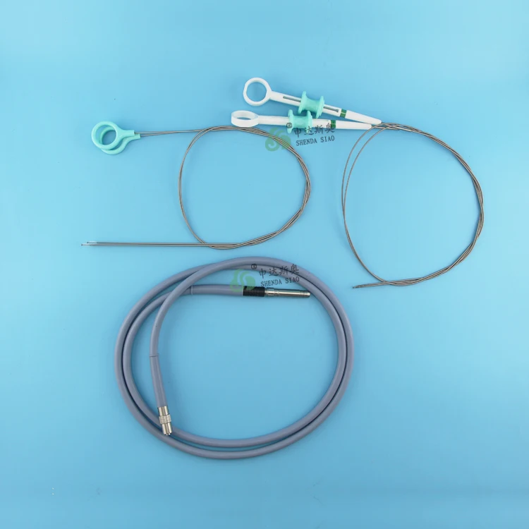 All Complete Set of Flexible Fiber Optic Laryngoscope Fibrolaryngoscope