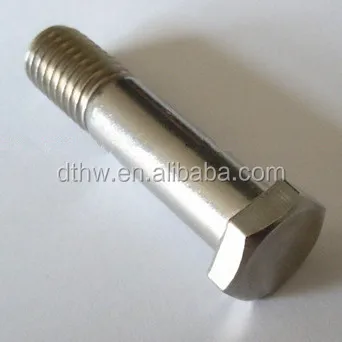 SS304 SS316 DIN933 Hex Bolts