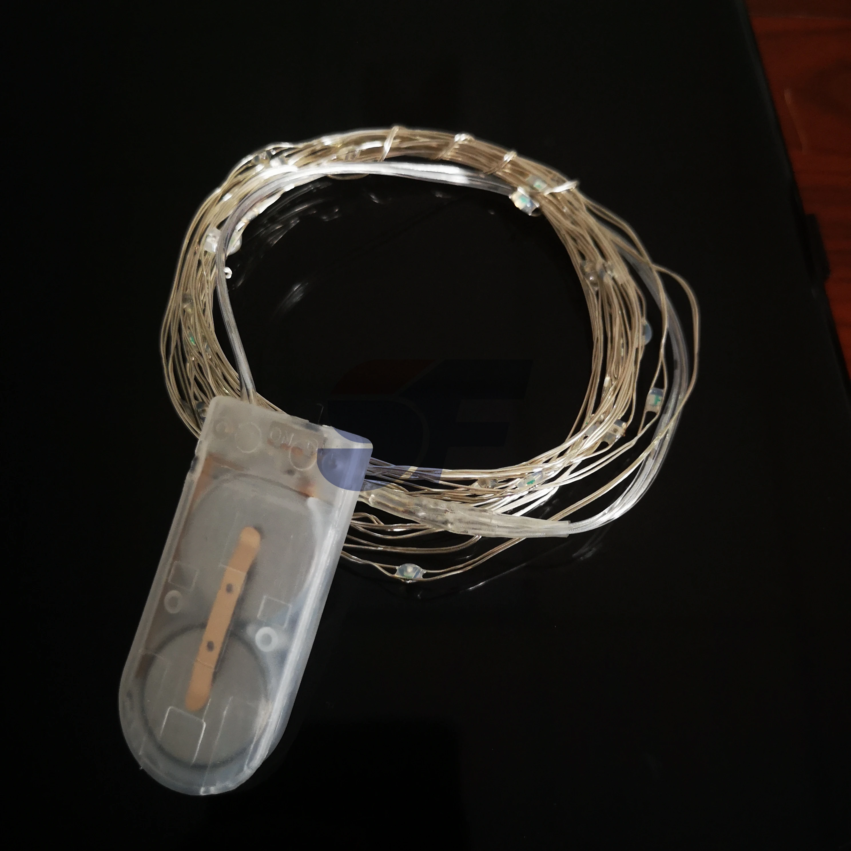 10/20/30 Leds Christmas Falling Star String 2032 Battery Power Colorful Self-flash  LED Fairy Led Lights