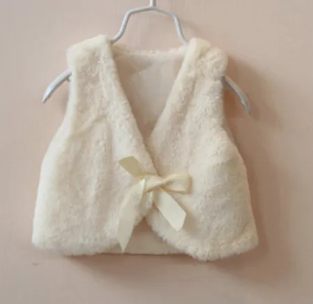 2015 поддельные кролика меховой жилет, мода жилеты для девочек, детские жилеты и жилеты