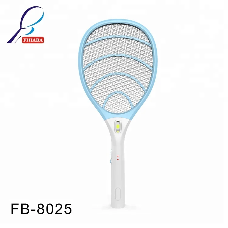 New Rechargeable Mosquito Swatter Bug Zapper Fly Killer Bat