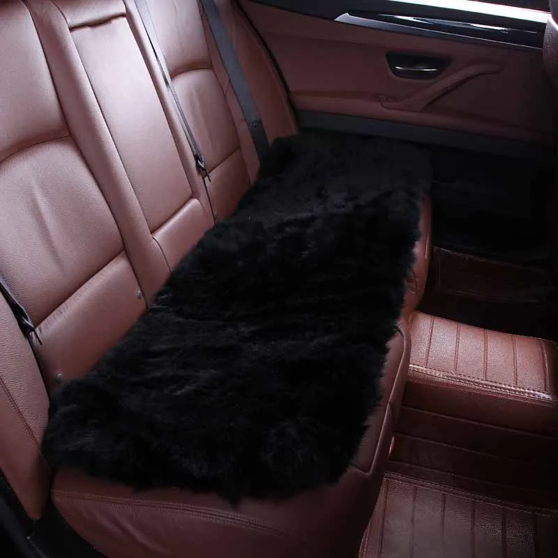 2021 Rownfur genuine natural sheepskinCar interior accessories wool fur car seat covers cushion