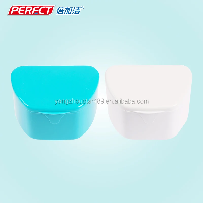 Oral Care Dental Toothbrush Box Adult for Denture Bath