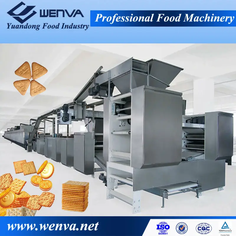 
Automatic dough sheeter for biscuit production line in food factory 