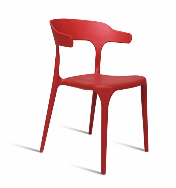 Cheap custom high quality green plastic chairs