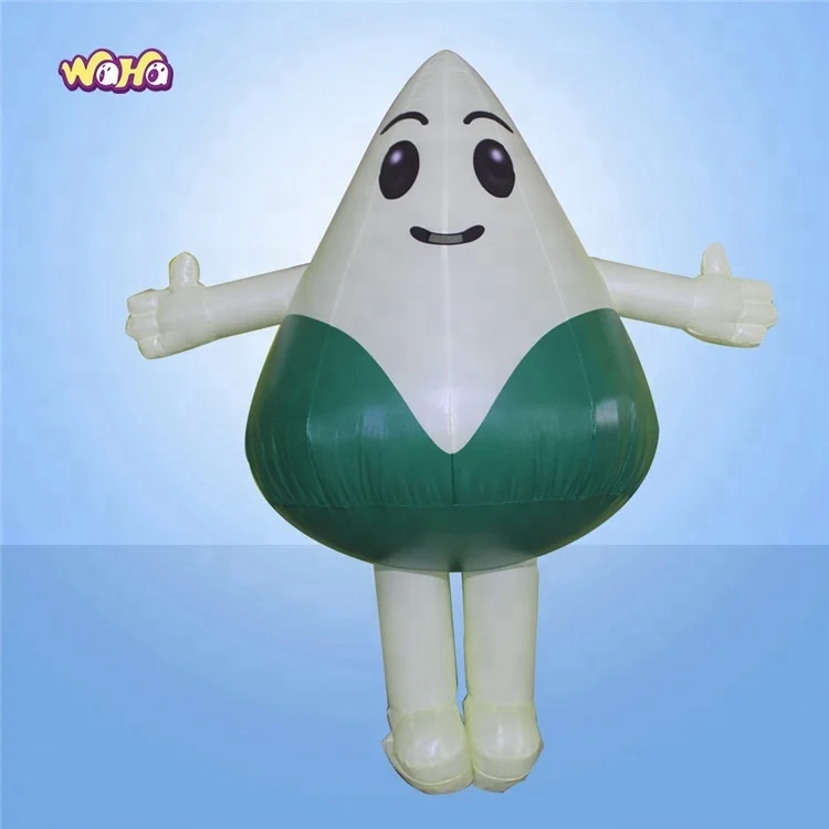 Attractive Big inflatable Rice Dumpling Costume for Dragon Boat Festival celebration