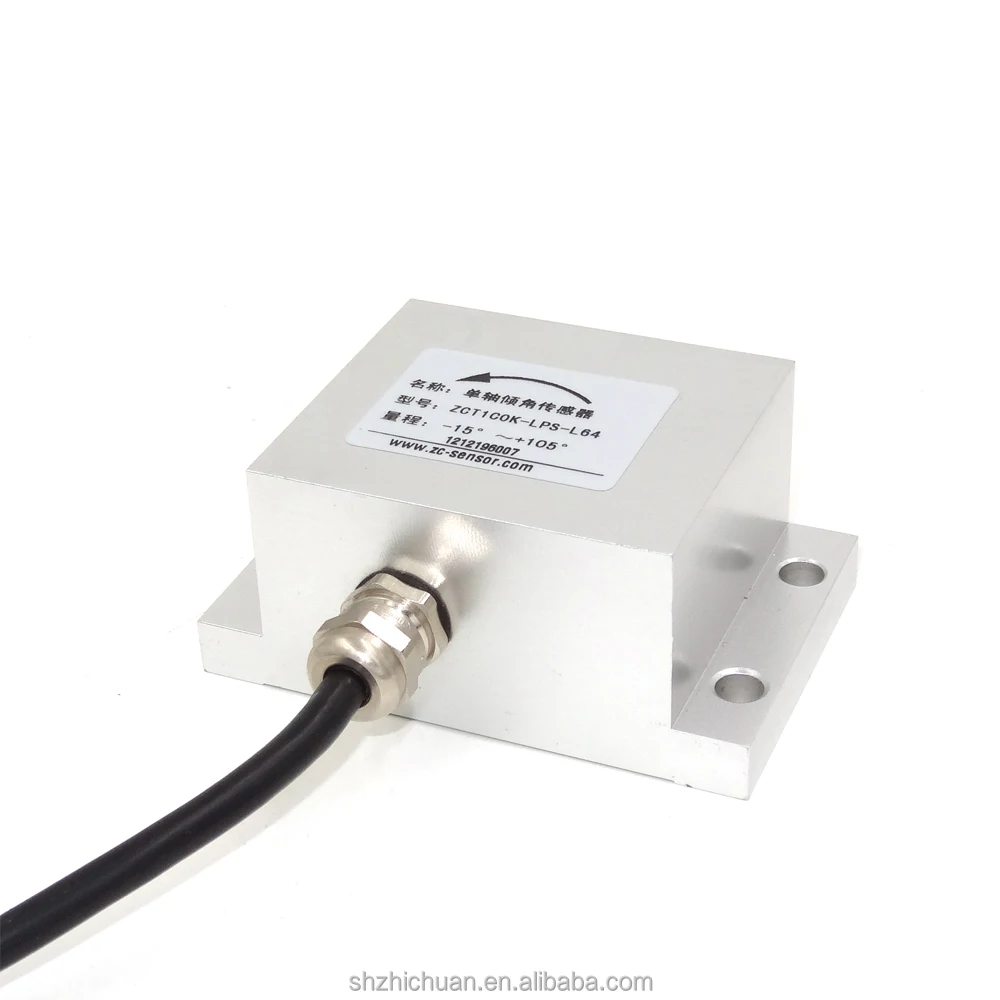
ZC Low Cost High Precision Single Axis Analog Current Output Inclinometer Sensor 