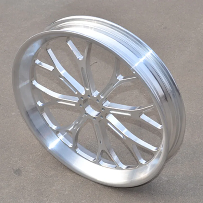 Китайский поставщик, колесный обод для мотоцикла, кованое колесо из сплава, полировальное колесо