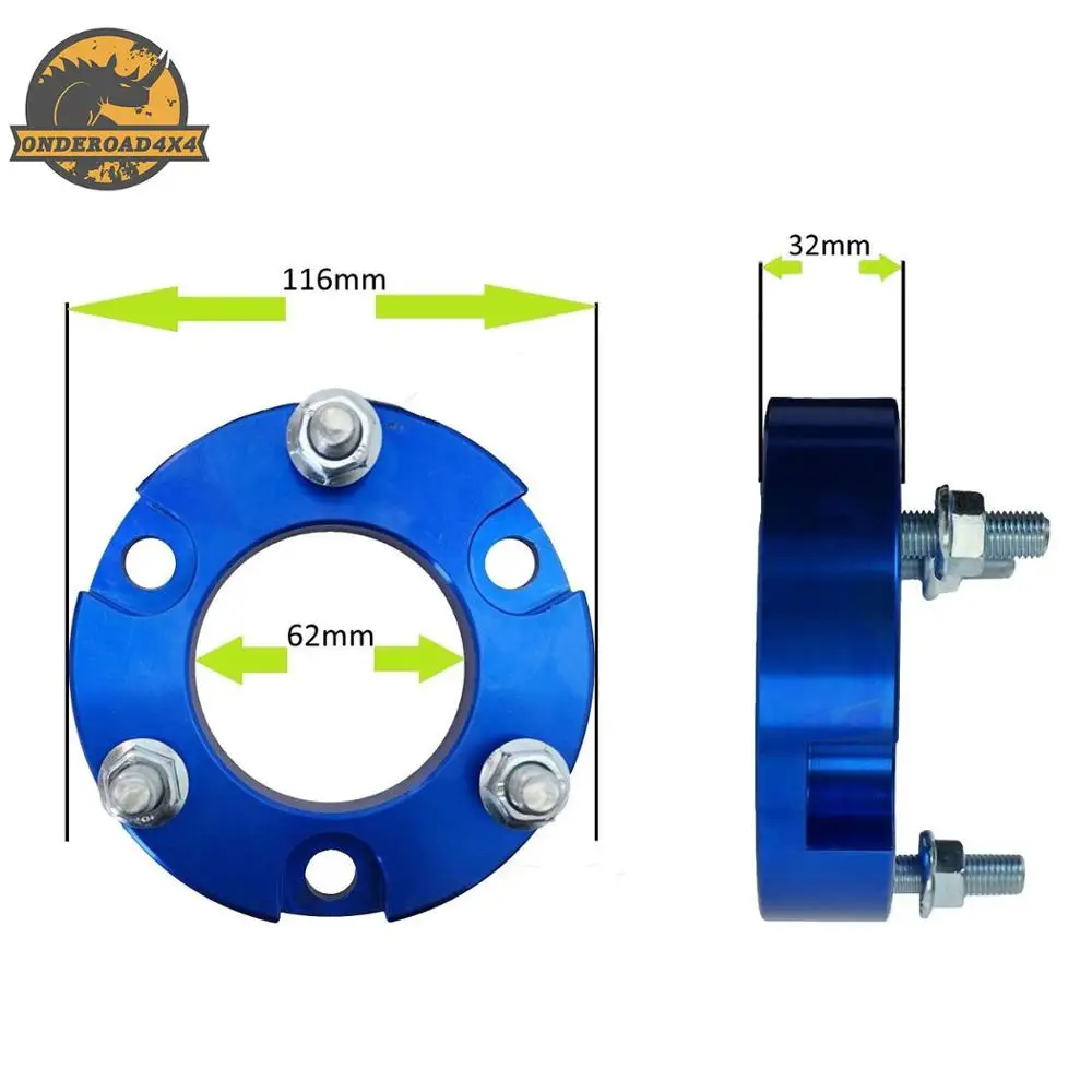 4x4 Accessories Pickup NEW Rear Leaf Spring Comfort G-Shackle Extended 2 Up For For Isuzu D-MAX