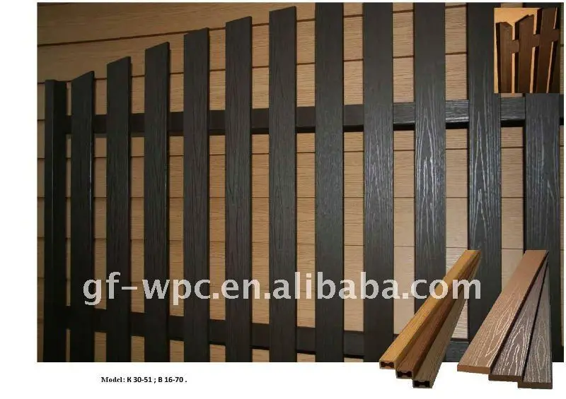 wpc railing outdoor wood plastic composite decking handrail