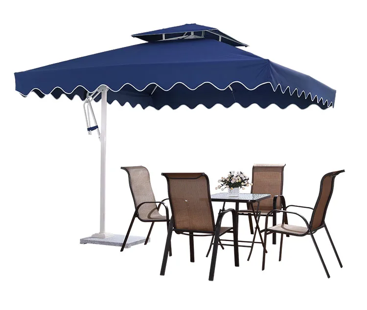 3*3m Garden Side Post Parasol Aluminum Outdoor Patio Umbrellas sun parasol outdoor umbrella supplier