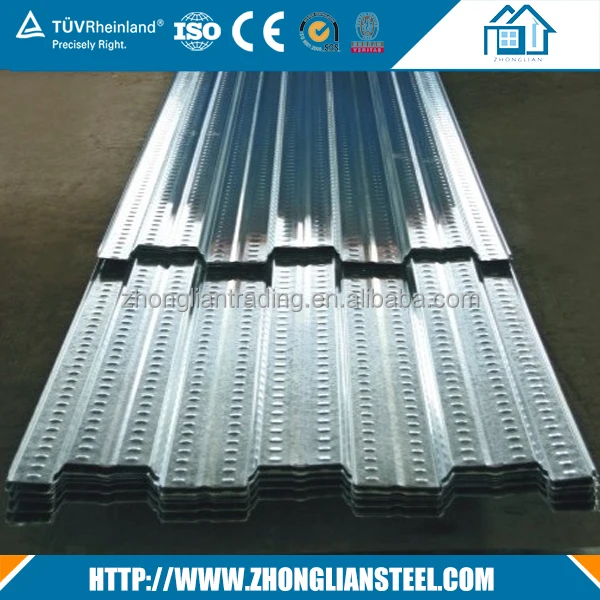 Galvanized Corrugated Metal Steel Floor Decking Composite Metal Decks