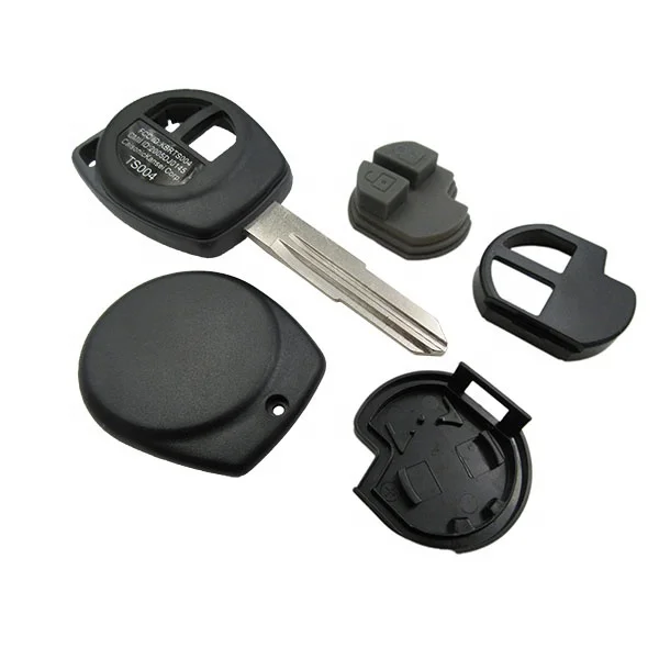 Plastic car key blank for Suzuki Swift remote control key without inner part