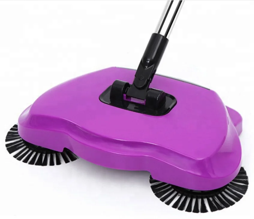 Multi-function household push-type 360-degree rotating sweeping machine Cleaning mop with Stainless steel telescopic handle