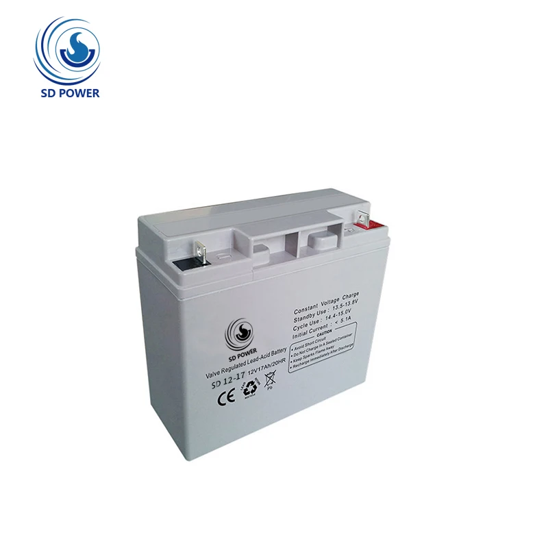 factory direct rechargeable deep cycle 12v17ah solar battery ithium Electric boat