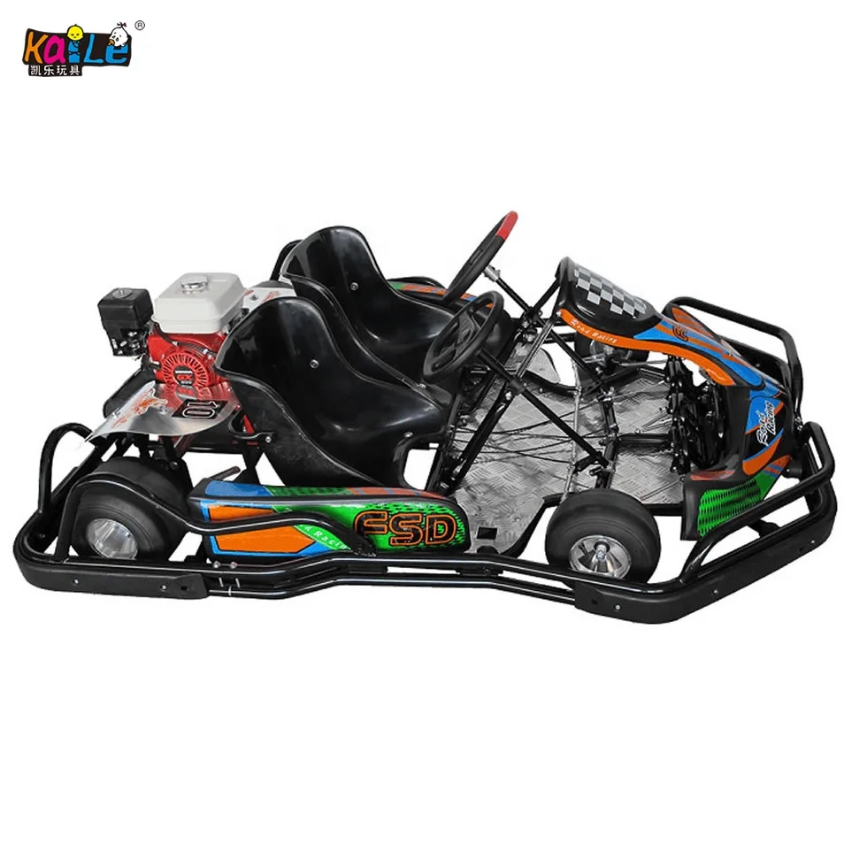 Fashion Outdoor Racing  Adult 2seat Buggy 2 Persons Adult 270cc Gasolina Racing Pedal Go Kart