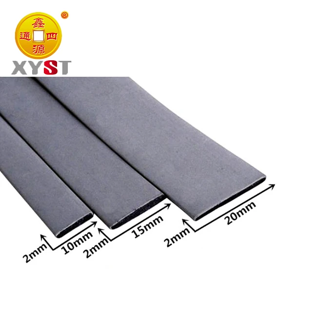 Intumescent fire door rubber seal strip for door and window
