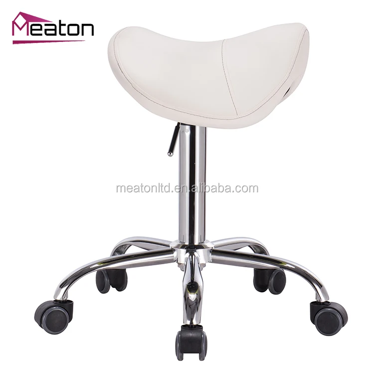 Newly high quality luxury design hair cutting simple style saddle stools
