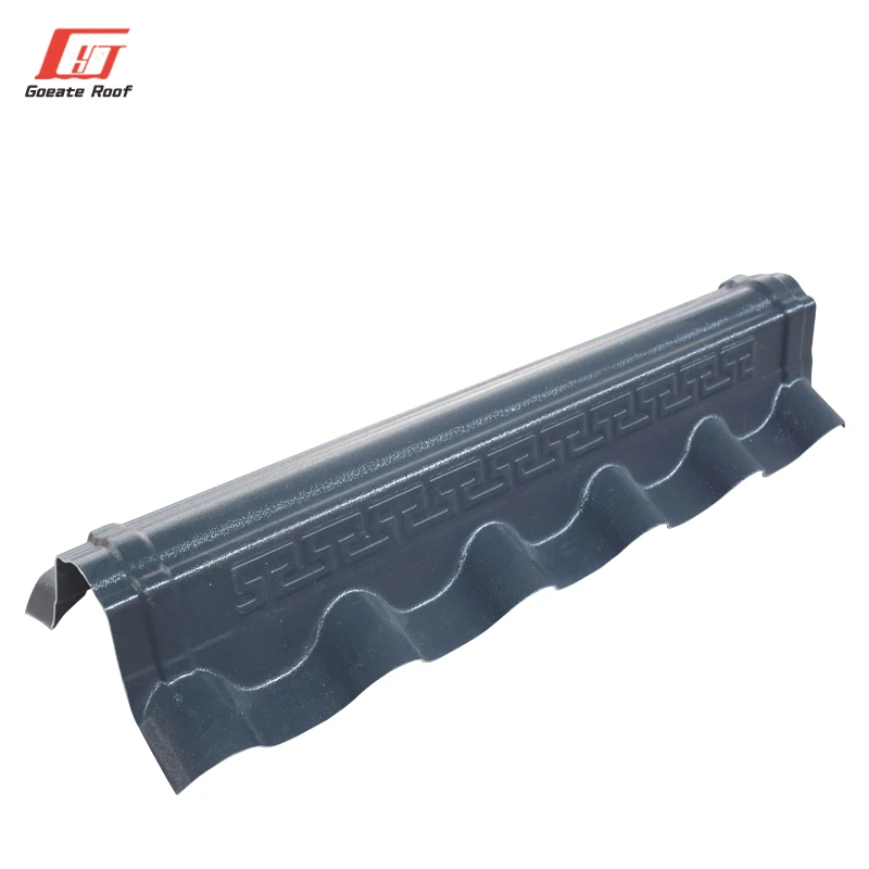 China supplier sheets synthetic raffia rubber roof shingles resin roof tile pvc trapezoid ASA synthetic classical resin tile