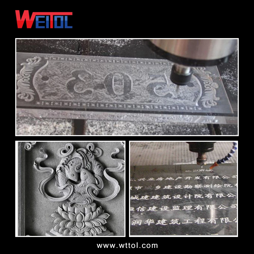 WeiTol vacuum brazed diamond router bit marble tools for carving stone