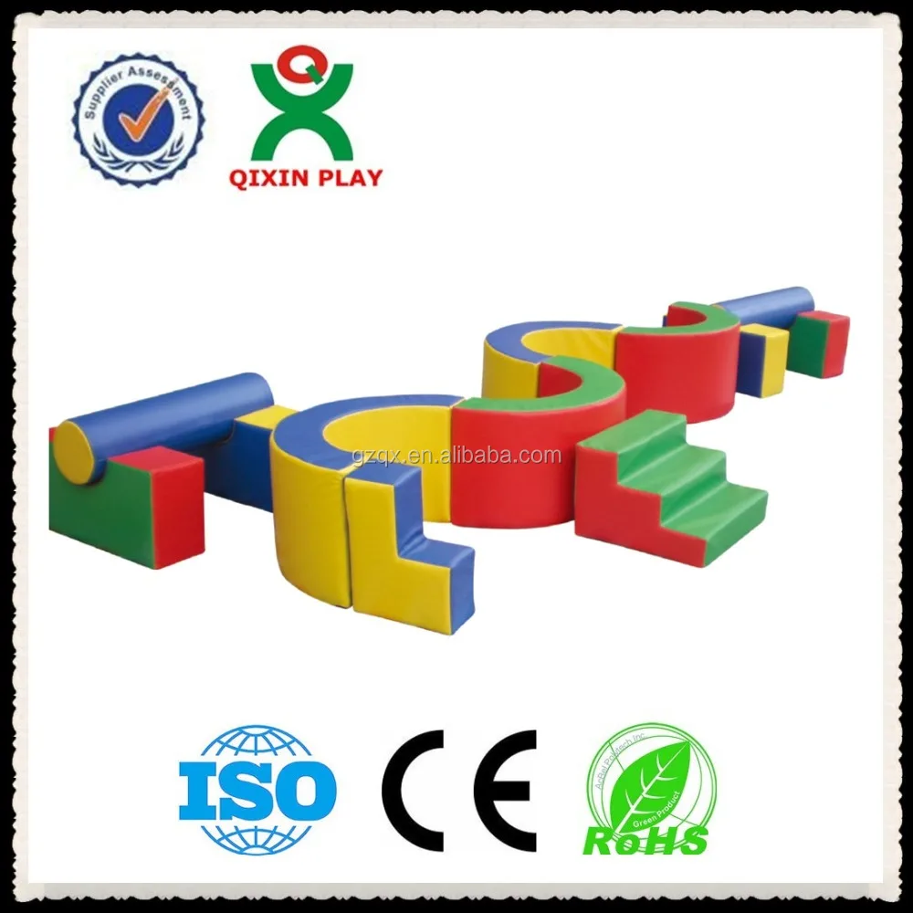 Amusement park colorful used indoor soft play area equipment for children soft play for sale