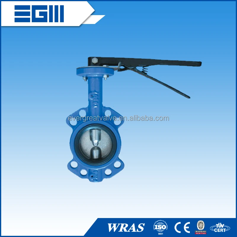 Wafer Butterfly Valve, PN10/16, CL125/150
