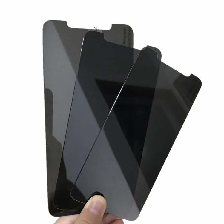 Mobile 9h Anti-spy Tempered Glass Privacy Screen Protective Film For Iphone X Xs
