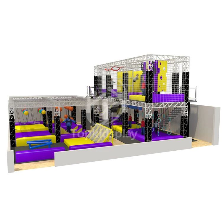 Лидер продаж, коммерческое поступление, препятствия для взрослых, многоуровневый ниндзя воин для помещений, ниндзя воин для улицы