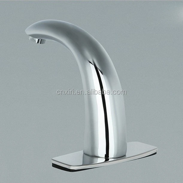 Brass Deck Mounted Auto Faucet Automatic Sensor Bathroom Faucet Touchless Washbasin Taps XR8825