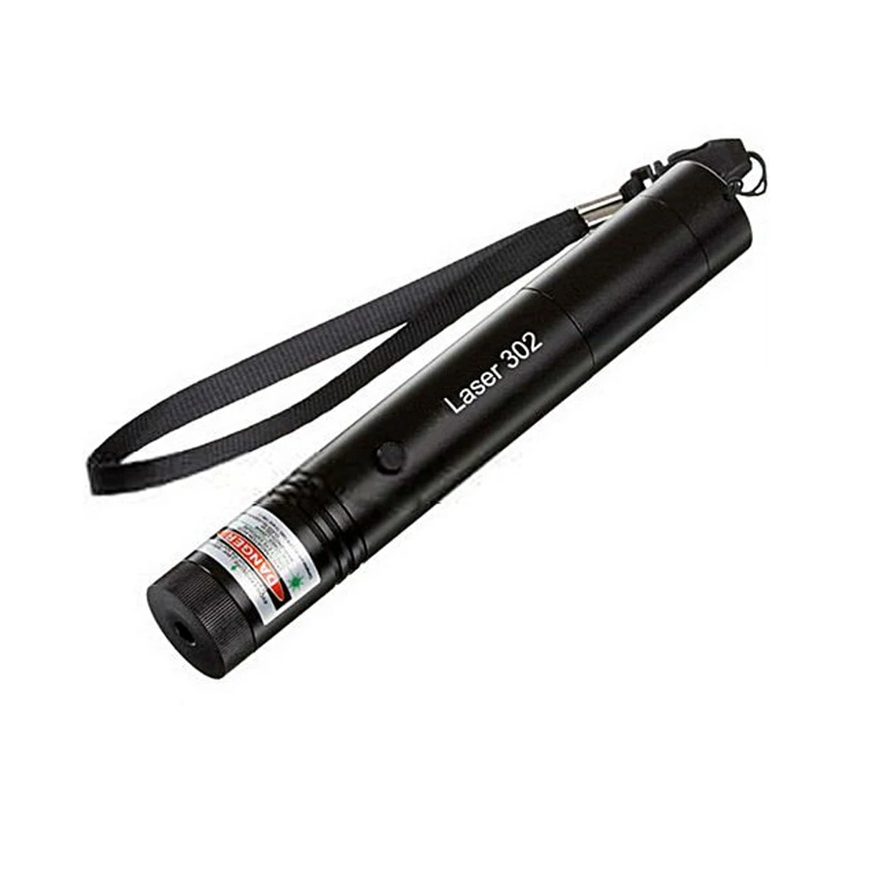 
Laser Pointer Pen Rechargeable Battery 532nm Green Laser Flashlight with Key 