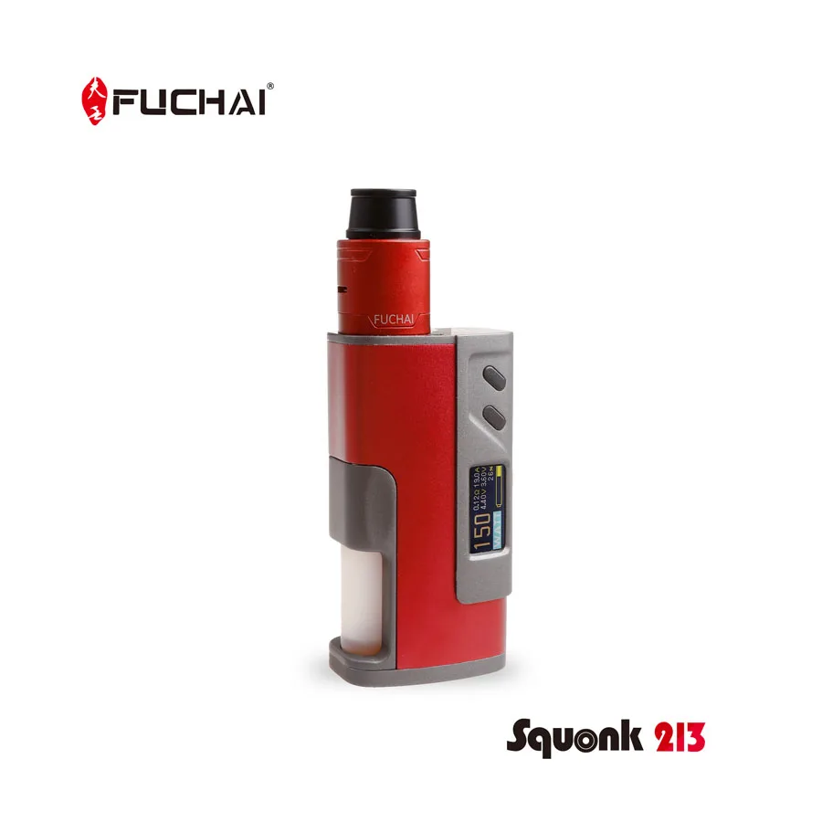  Электронная сигарета вейп набор оригинальный Fuchai Squonk 213 мод с RDA баком SIGELEI Прямая поставка завода