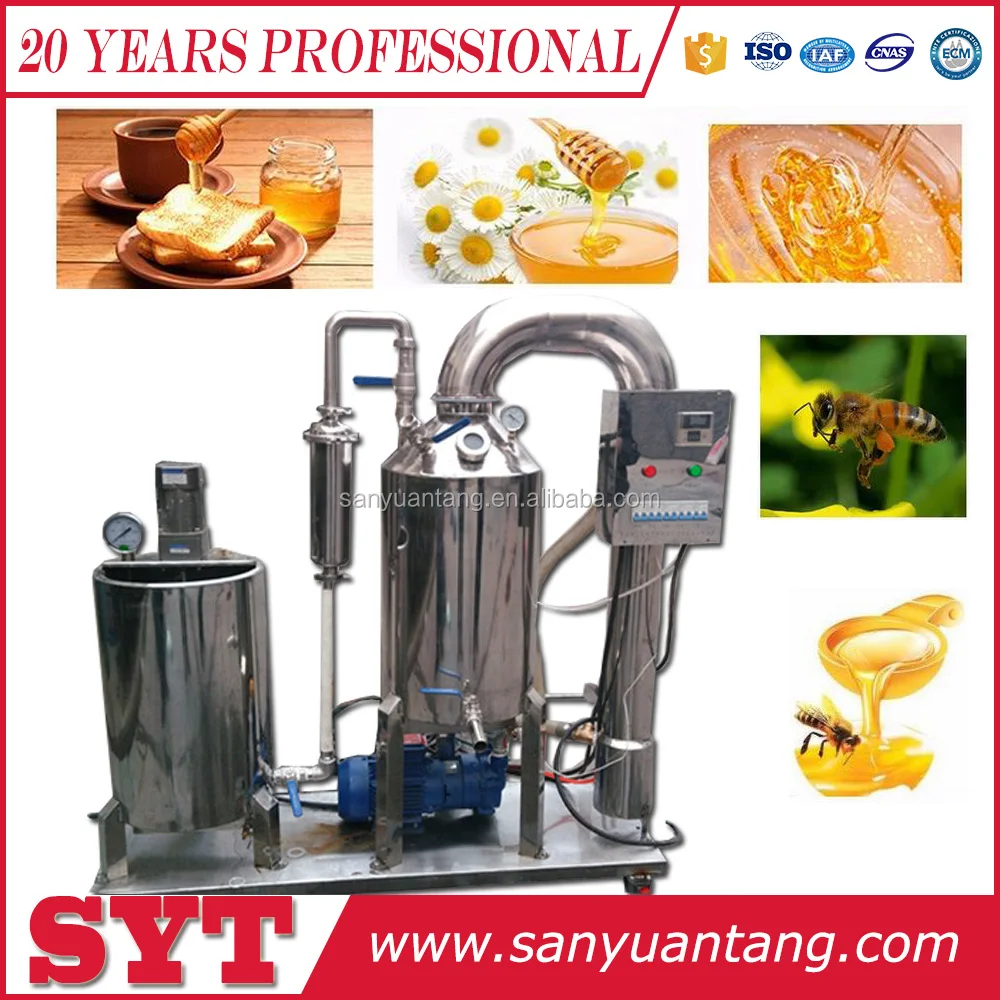 FM600 low temperature vacuum bee extractor honey processing machine