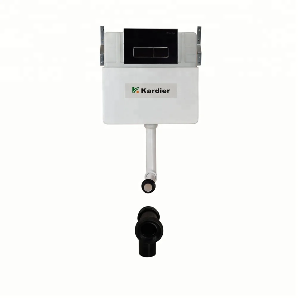 CE approval super slim bathroom concealed water cistern for back to wall toilet