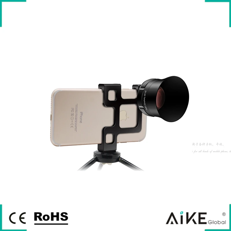 Best universal clip on 3x zoom mobile phone telephoto lens for iPhone 5