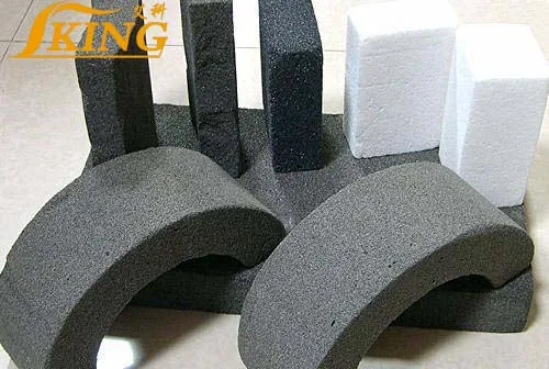 Low price of foam glass tube/pipe section