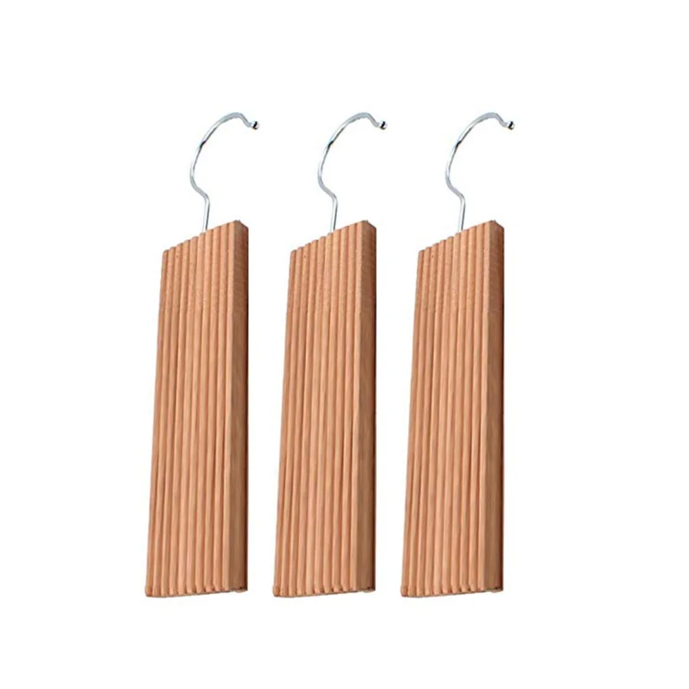 Hot Sale Customized Wholesale Cheap Cedar Accessory Cedar Block Hang Ups Wardrobe Insectproof Cedar Blocks Hanger