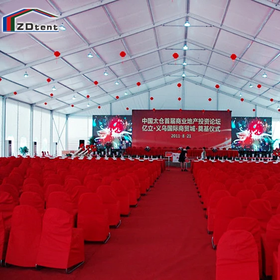500 seater canvas event canopy tent exhibition marquee