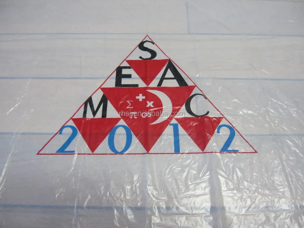 
Phthalates free LDPE outdoor rain poncho 