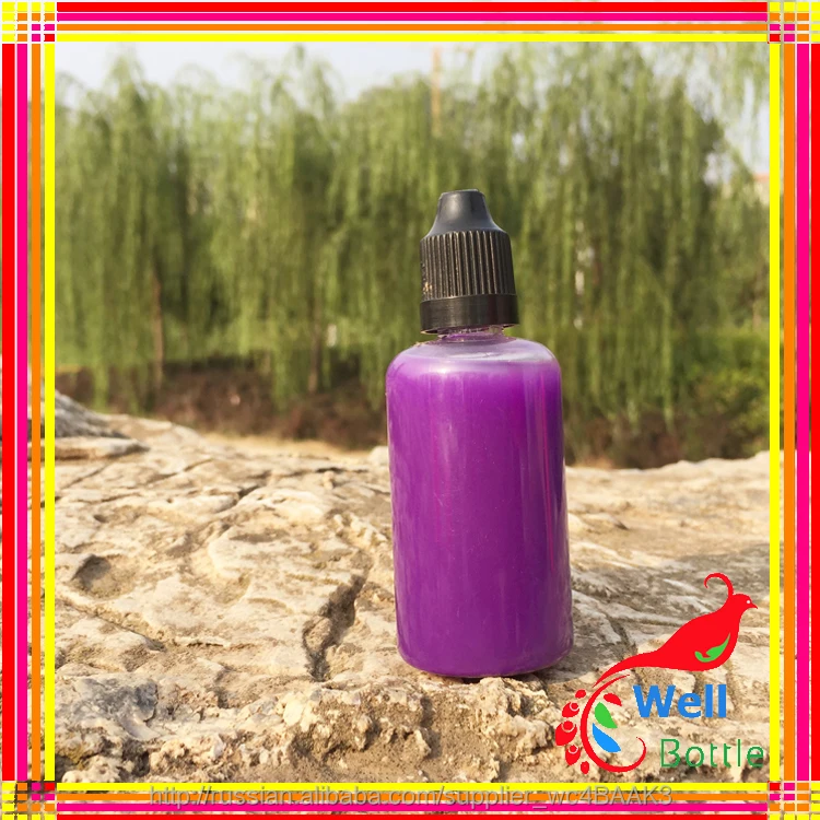 Пустых пластиковых бутылок 20 мл в наличии треугольная метка на крышке