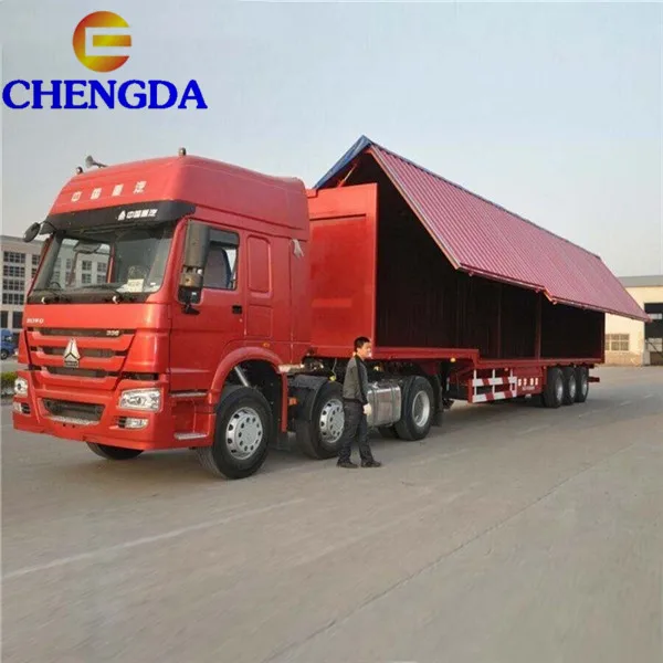 Used Sino Refurnished Howo 10 wheeler Heavy Duty Wingvan Truck For Sale
