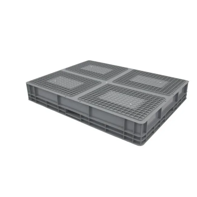 Пластиковые контейнеры для хранения европейского стандарта коробка переворачивания