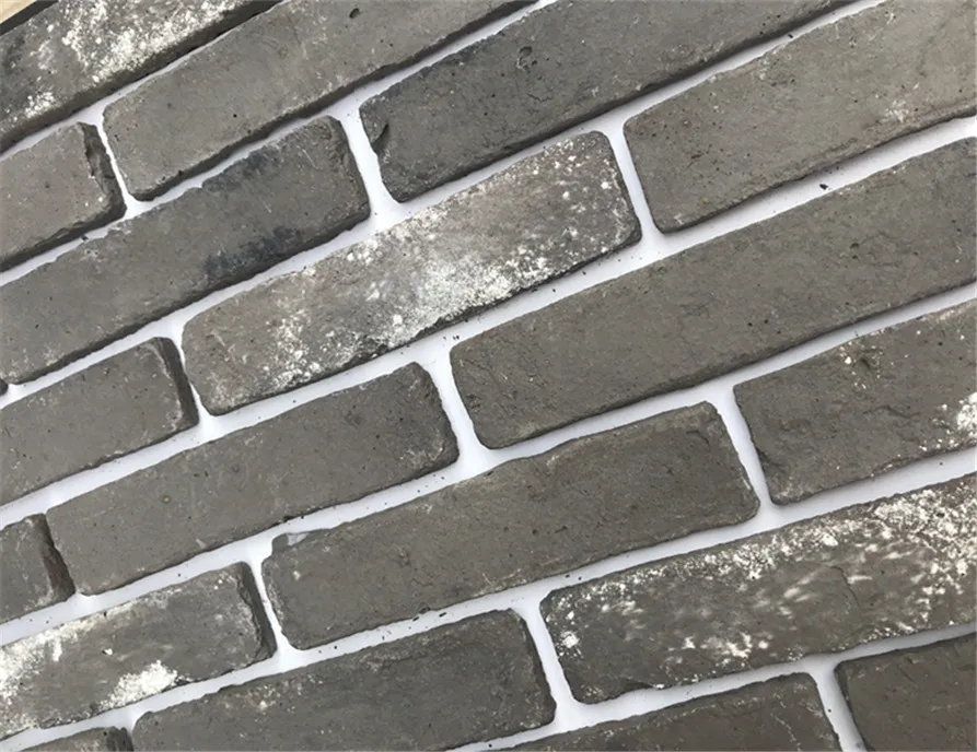 Облицовка стен ручной работы, античный культурный глиняный кирпич