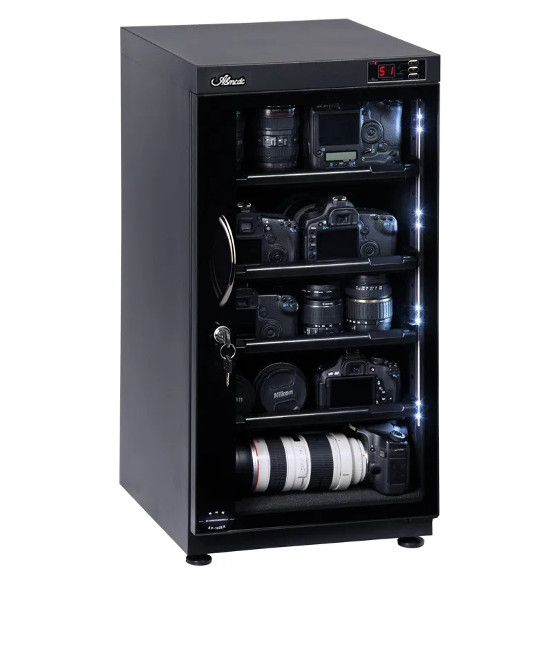 
100L electronic storage camera accessories dryer machine dry cabinet 